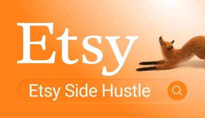 Featured image for an article on Etsy side hustle