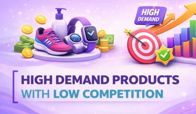 Featured image for an article on high demand products with low competition