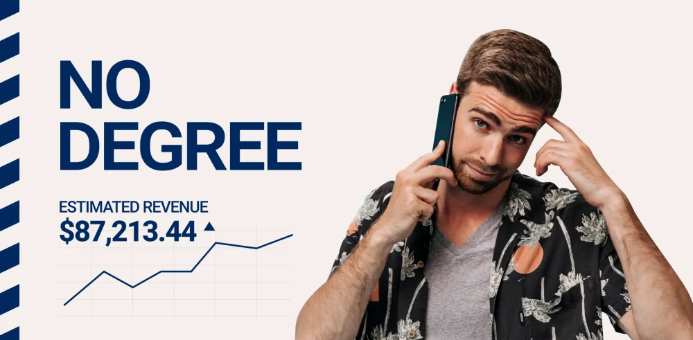 Featured image for an article about high paying jobs with no degree needed