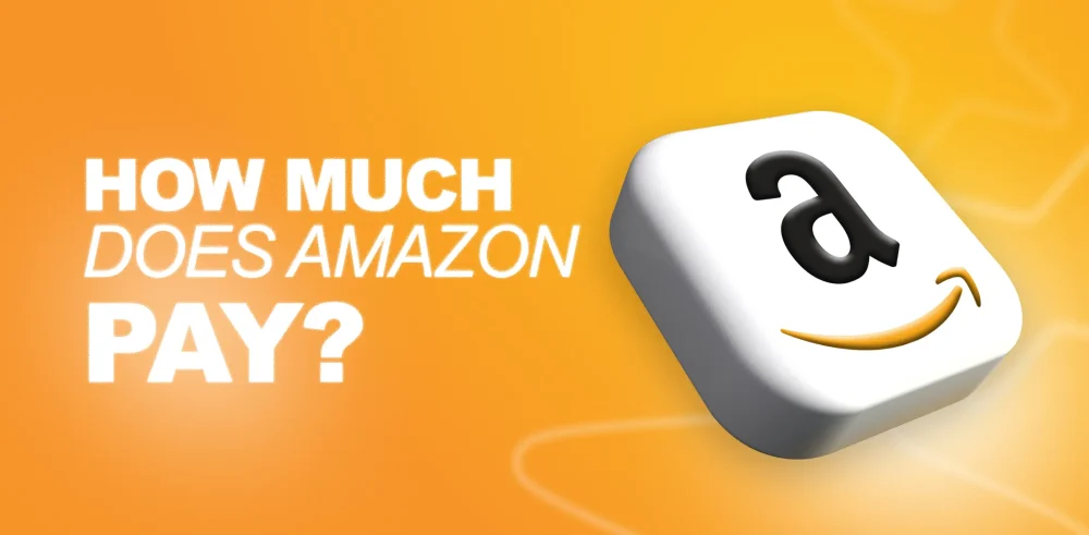 Featured image for an article answering the question "How much does Amazon pay?"