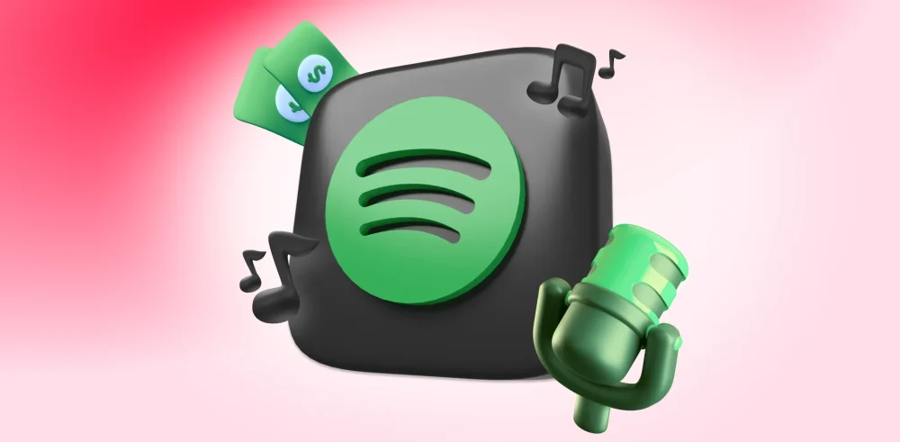 Featured image for an article answering the question "How much does Spotify pay?"