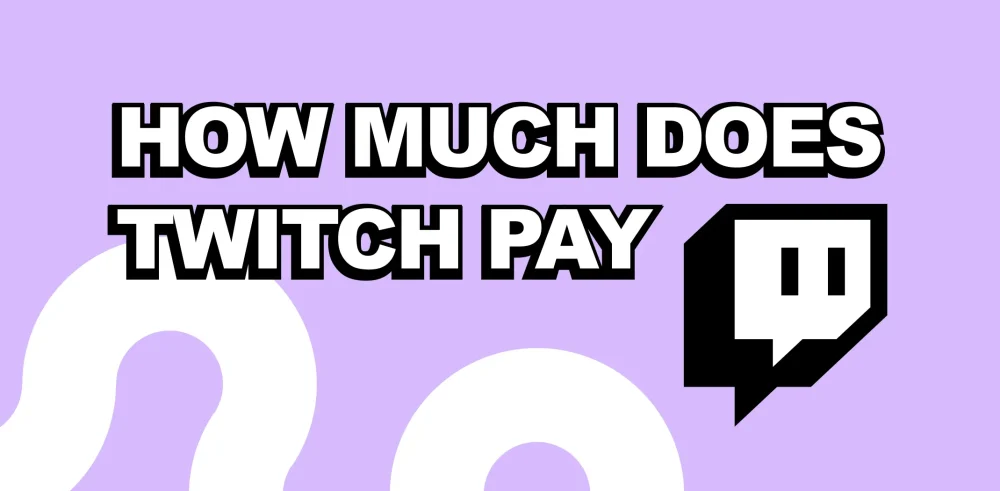 Featured image for an article answering the question "How much does Twitch pay?"