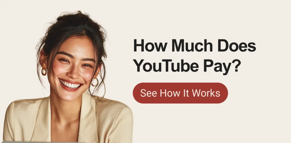 Featured image for an article answering the question "How much does YouTube pay?"