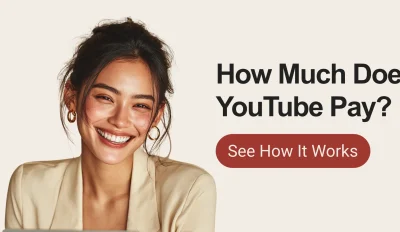 Featured image for an article answering the question "How much does YouTube pay?"