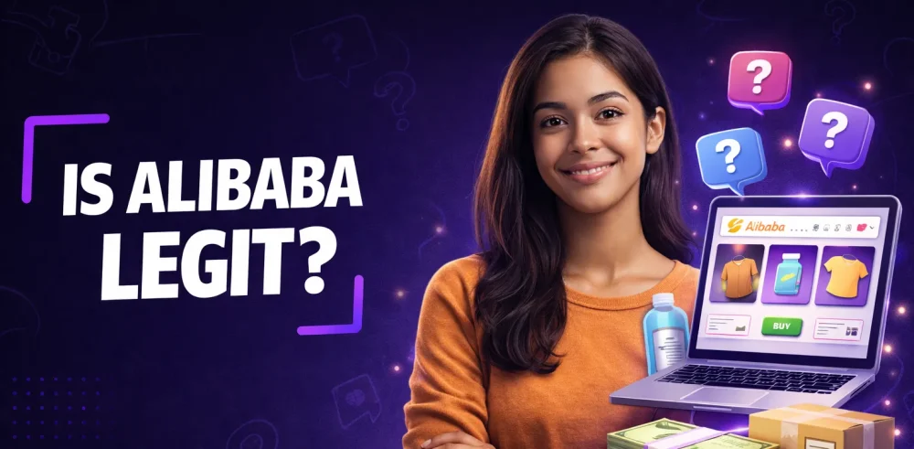 Featured image for an article covering the question "Is Alibaba legit?"