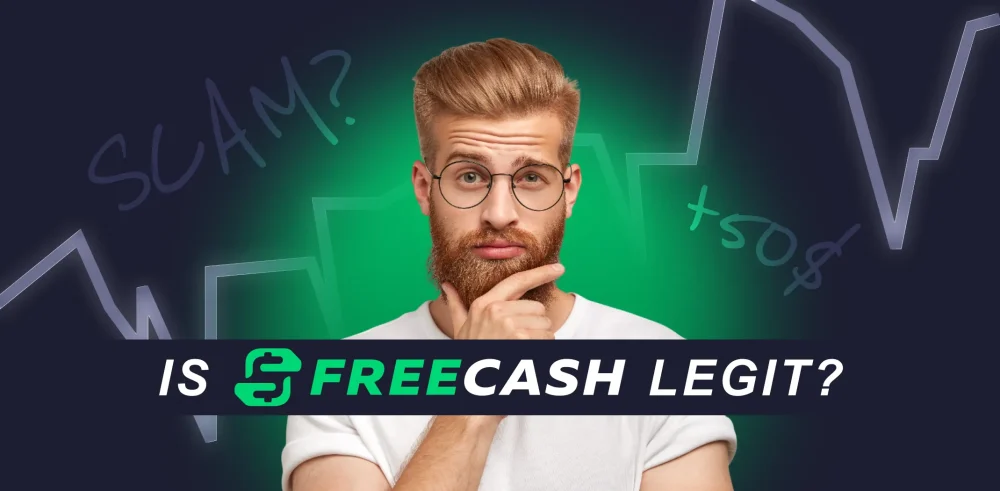 Featured image for an article answering the question "Is Freecash legit?"