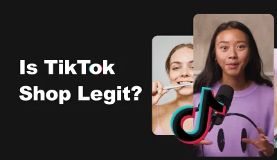 Featured image for an article covering the question "Is TikTok Shop legit?"