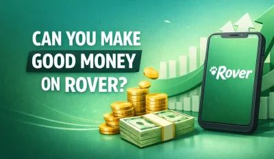 Featured image for an article answering the question "can you make good money on Rover?"