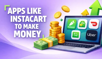 Featured image for an article on apps like Instacart to make money