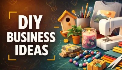 Featured image for an article on DIY business ideas