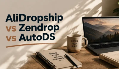 Featured image for a competitive breakdown of AliDropship vs Zendrop vs AutoDS