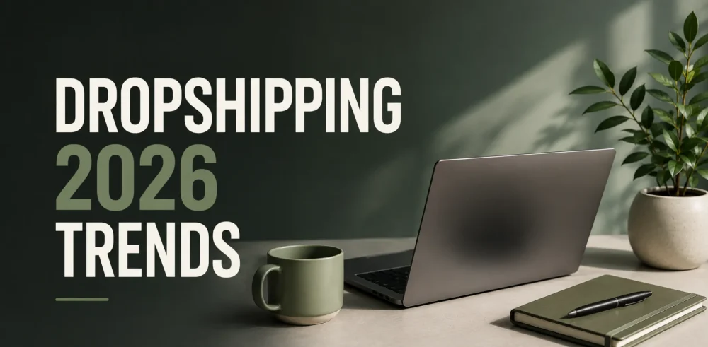 Featured image for an article about dropshipping trends in 2026