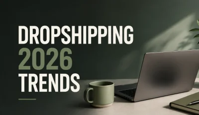 Featured image for an article about dropshipping trends in 2026